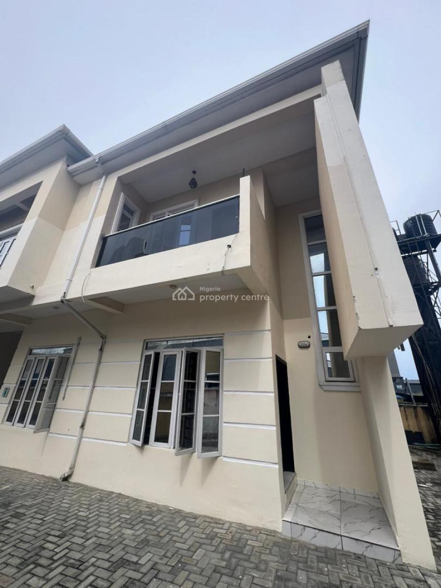 Specious Well Built 4bedroom Cornerpiece Terrace Duplex, Oral Estate Chevron Tollgate Lekki Lagos, Ikota, Lekki, Lagos, Terraced Duplex for Rent
