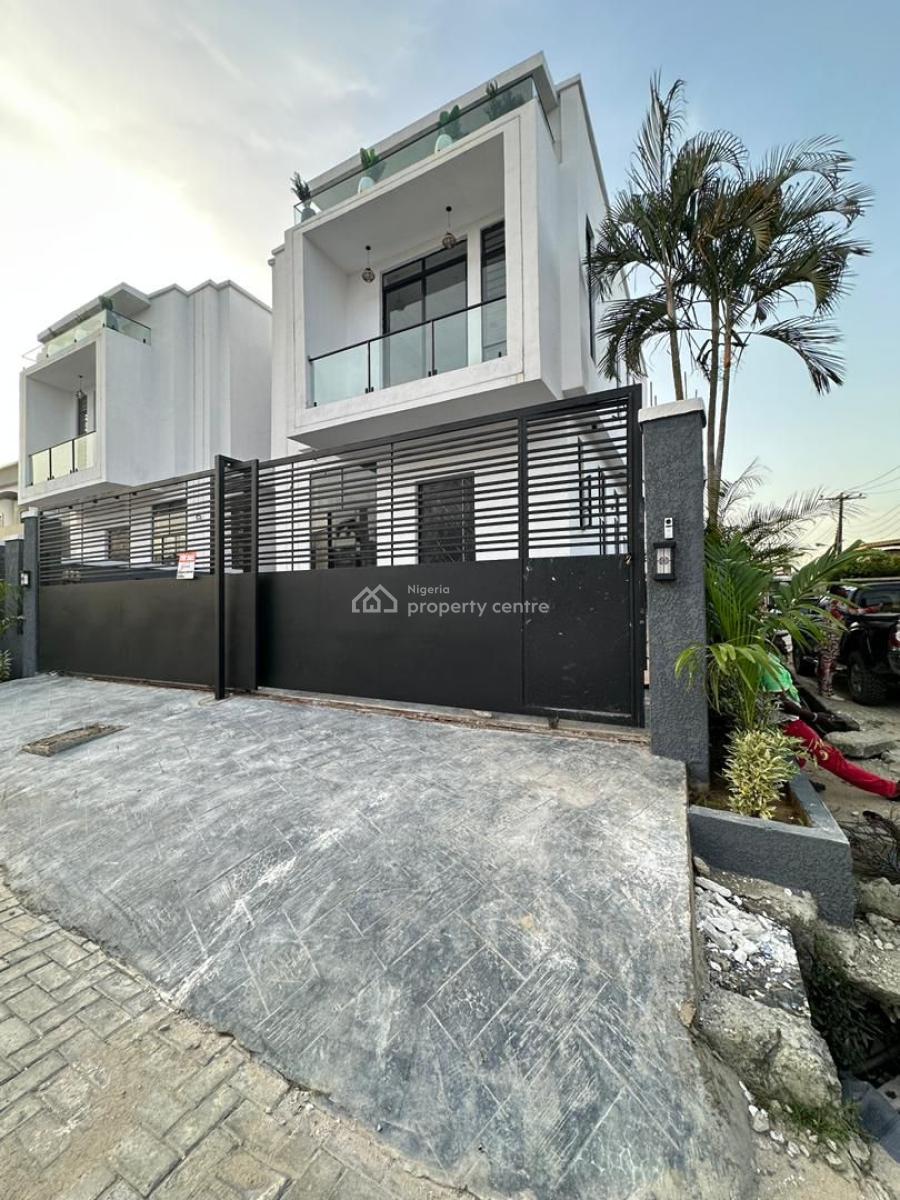 Modern 4 Bedroom Fully Detached Duplex with Bq, Ajah, Lagos, Detached Duplex for Sale