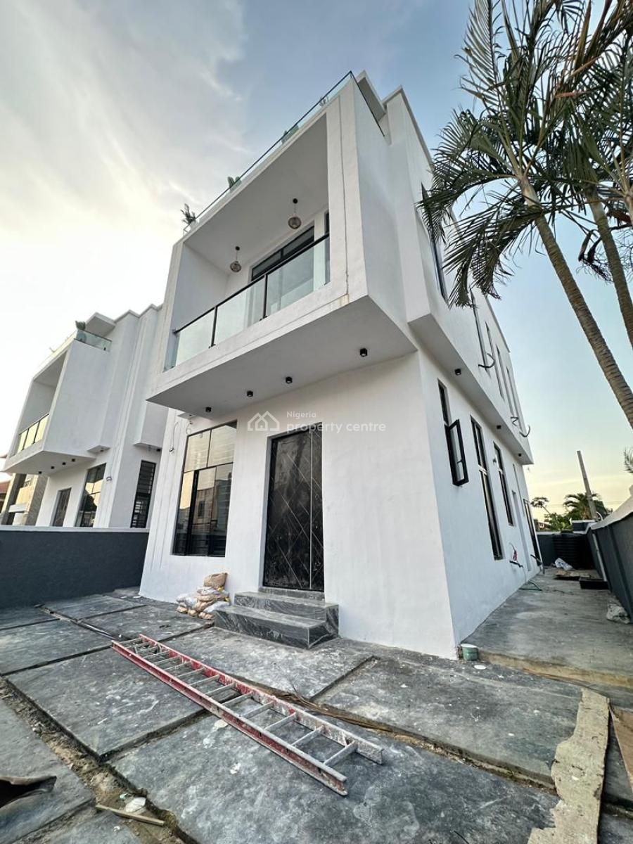 Modern 4 Bedroom Fully Detached Duplex with Bq, Ajah, Lagos, Detached Duplex for Sale