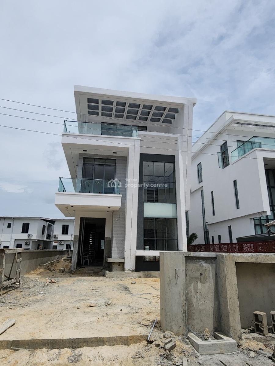 Luxury 5 Bedroom Detached Duplex with a Bq, Pool, Gym, Cinema, Osapa, Lekki, Lagos, Detached Duplex for Sale