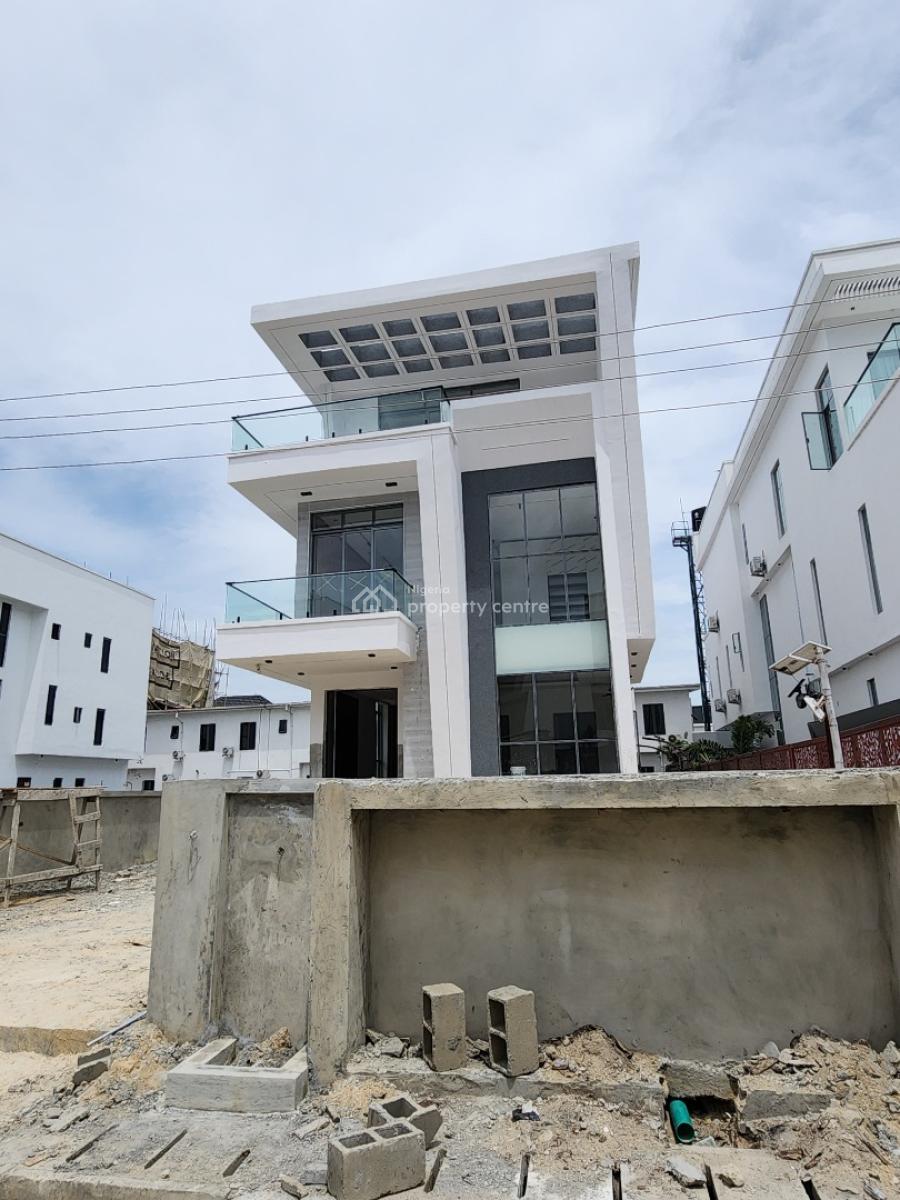 Luxury 5 Bedroom Detached Duplex with a Bq, Pool, Gym, Cinema, Osapa, Lekki, Lagos, Detached Duplex for Sale