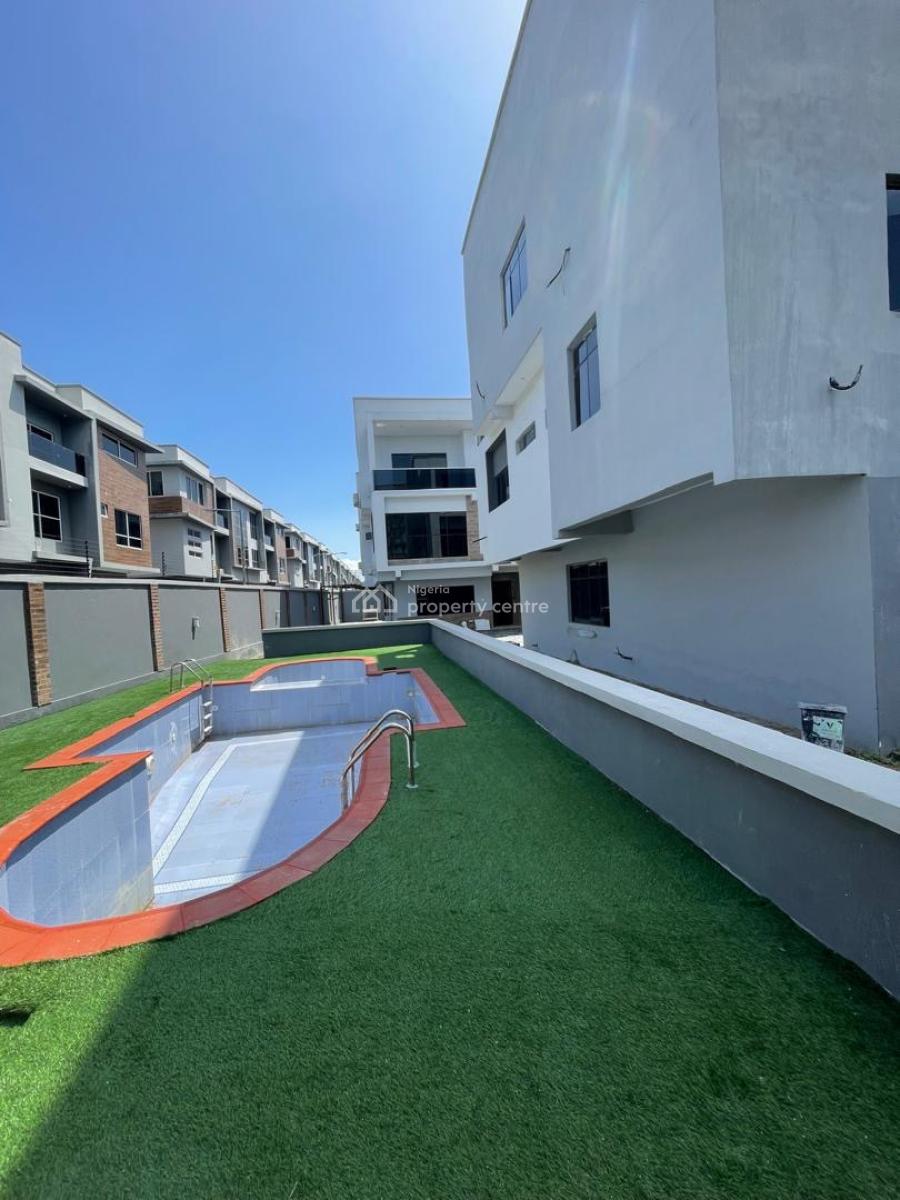 Luxury 5 Bedrooms Semi Detached Duplex with Bq and Swimming Pool, Ikate, Lekki, Lagos, Semi-detached Duplex for Sale