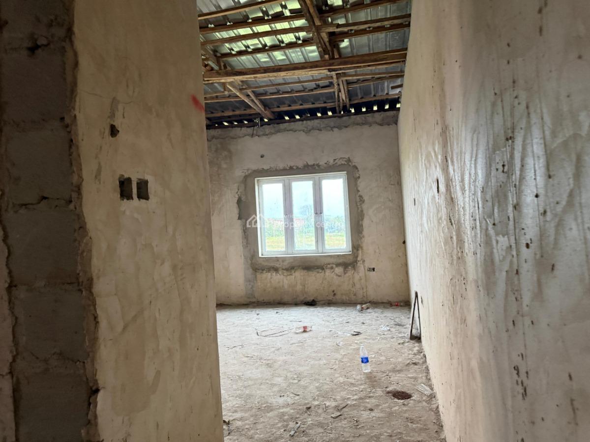Carcass 4 Bedroom &bq Semi-detached House, Lekki Gardens 5 Abraham Adesanya, Ajah, Ajah, Lagos, Semi-detached Duplex for Sale