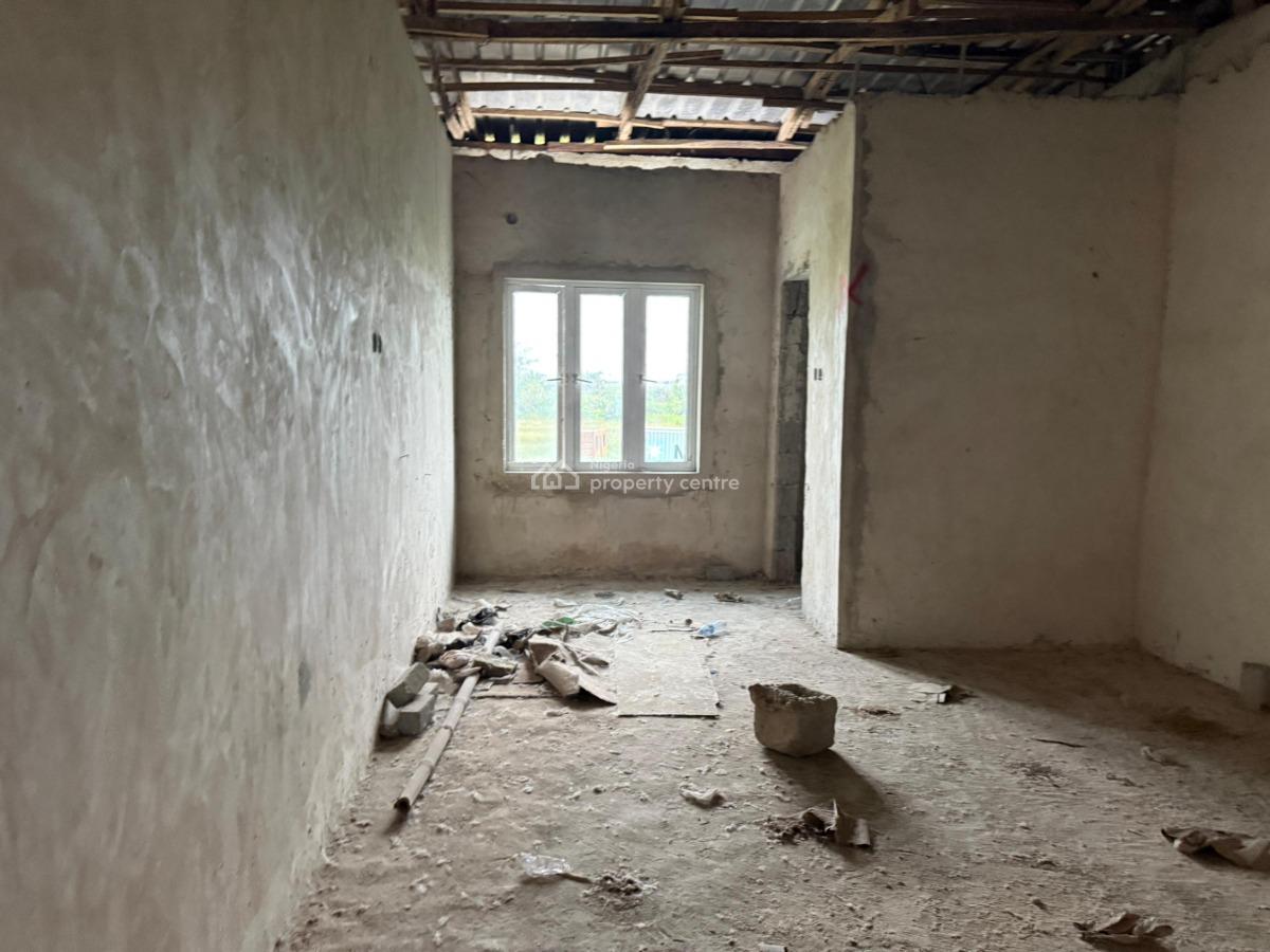 Carcass 4 Bedroom &bq Semi-detached House, Lekki Gardens 5 Abraham Adesanya, Ajah, Ajah, Lagos, Semi-detached Duplex for Sale
