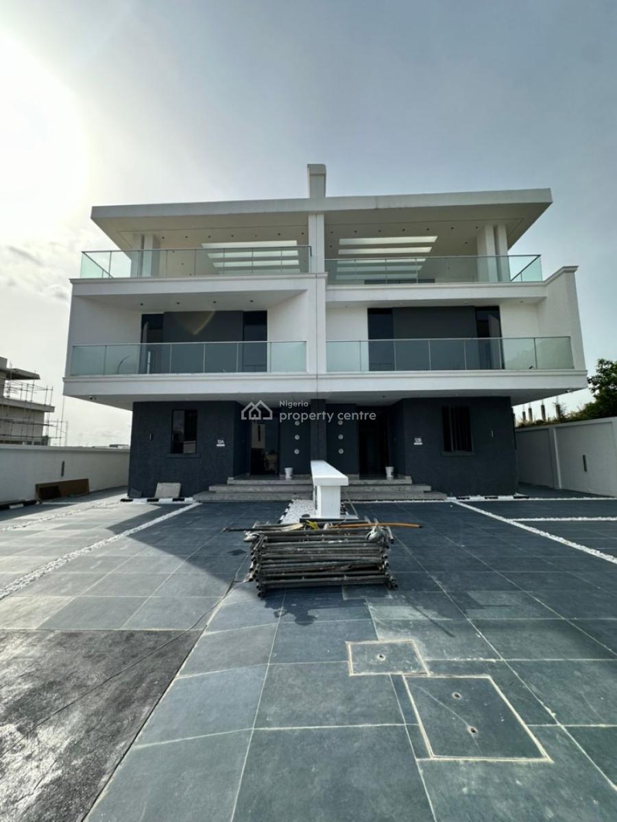 Newly Built 5 Bedroom Semi-detached House, Ikate, Lekki, Lagos, House for Sale