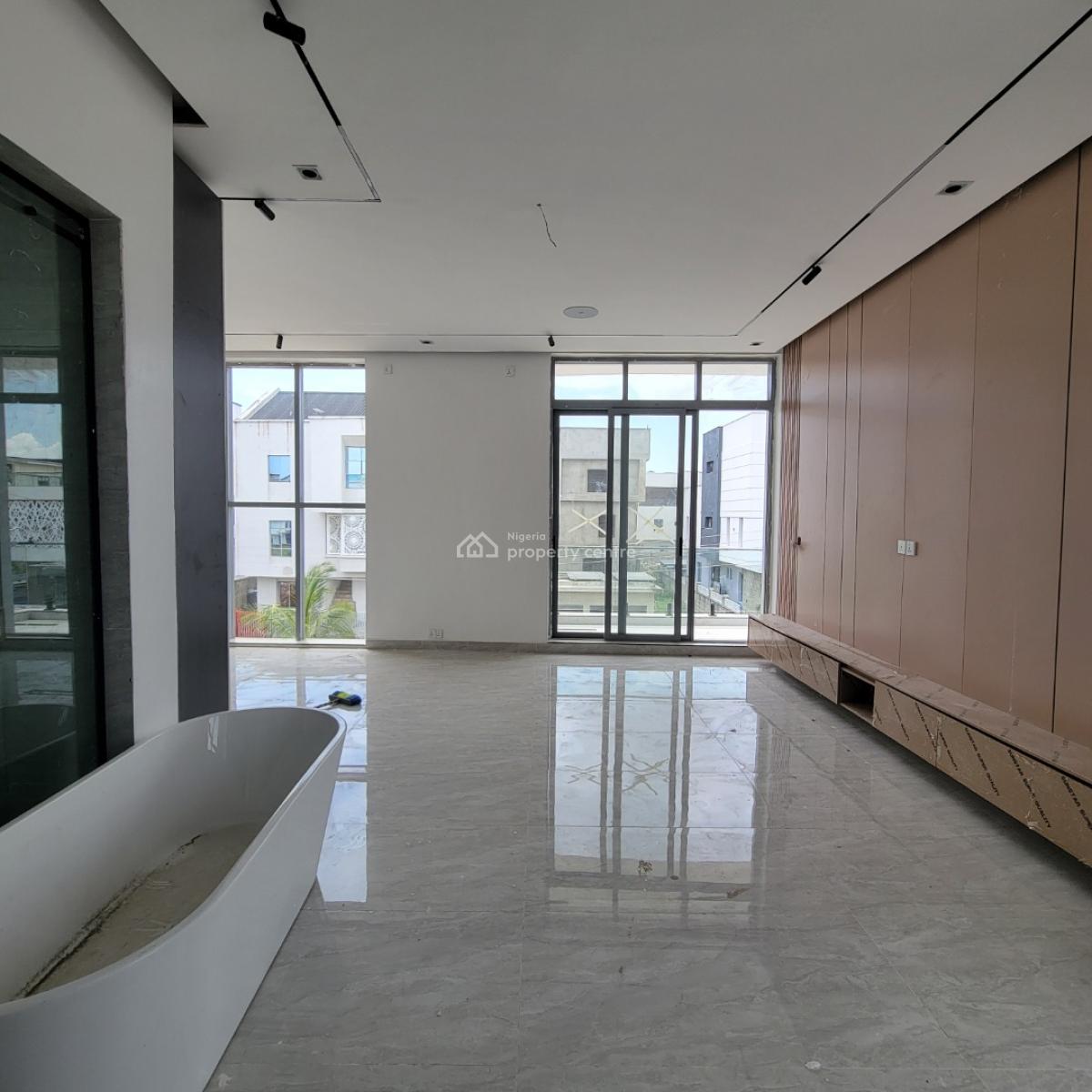 Excellent 5 Bedroom Duplex with a Bq and Pool,cinema, Osapa, Lekki, Lagos, House for Sale