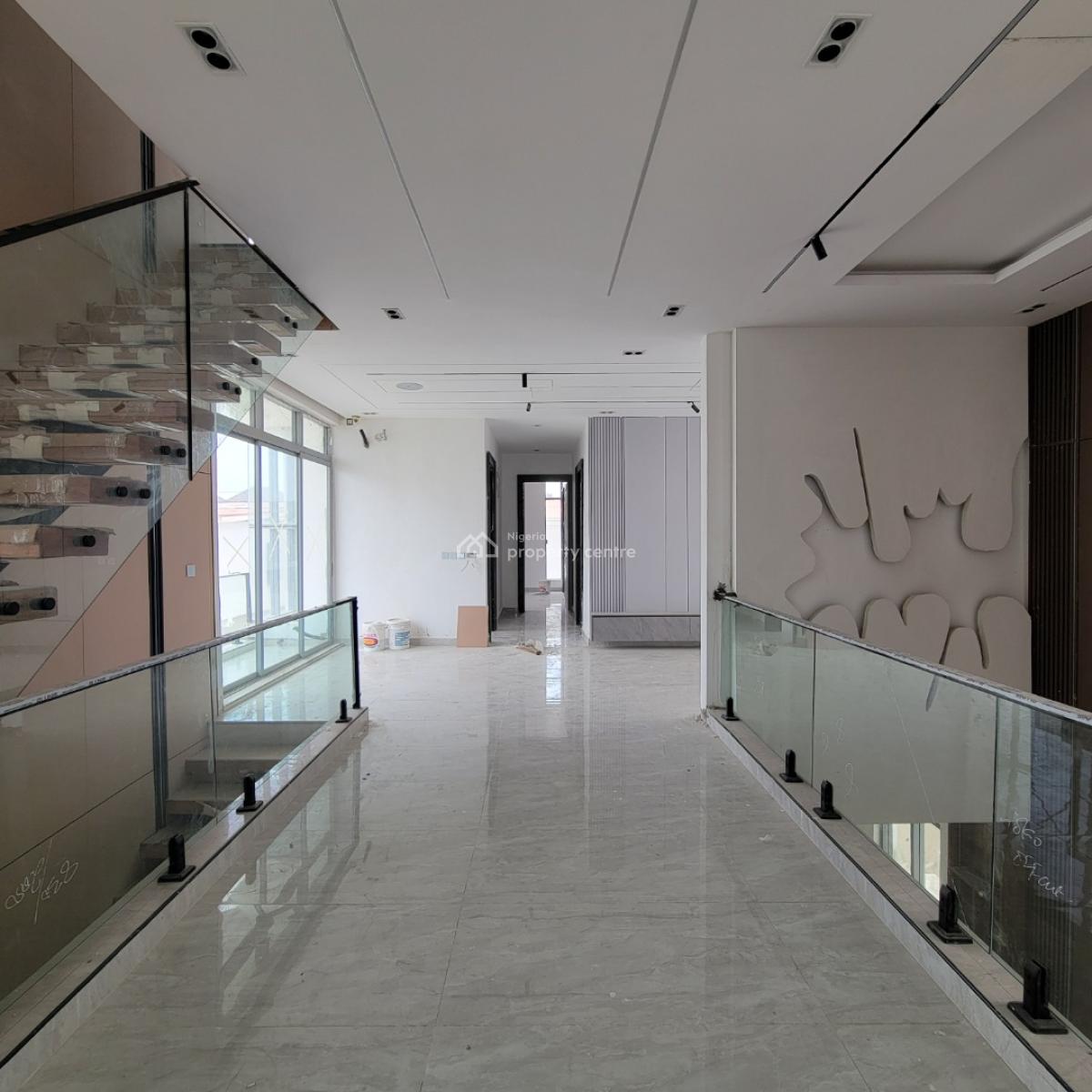Excellent 5 Bedroom Duplex with a Bq and Pool,cinema, Osapa, Lekki, Lagos, House for Sale