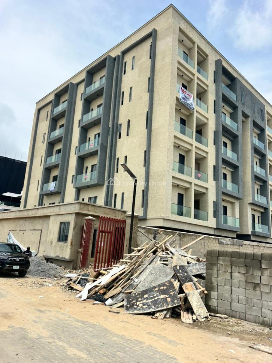 Classy 1 Bedroom Apartment with Pool, Gym, Elevator, Central Gas Syste, Lekki Phase 1, Lekki, Lagos, Flat / Apartment for Sale