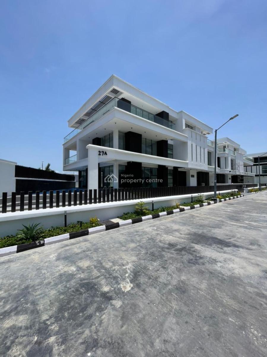 Exquisite 5bedroom Detached Duplex with Bq, Osapa, Lekki, Lagos, Detached Duplex for Sale