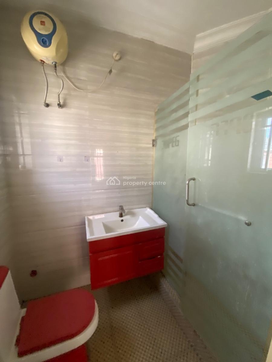 3 Bedroom Semi Detached Duplex with Bq, Alone in The Spacious Compound, Ikota, Lekki, Lagos, Semi-detached Duplex for Rent