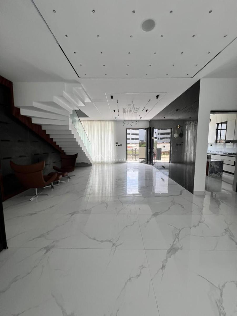 Contemporary Spacious 5 Bedroom Terrace with Pool, Home Automation, Lekki Phase 1, Lekki, Lagos, Terraced Duplex for Sale