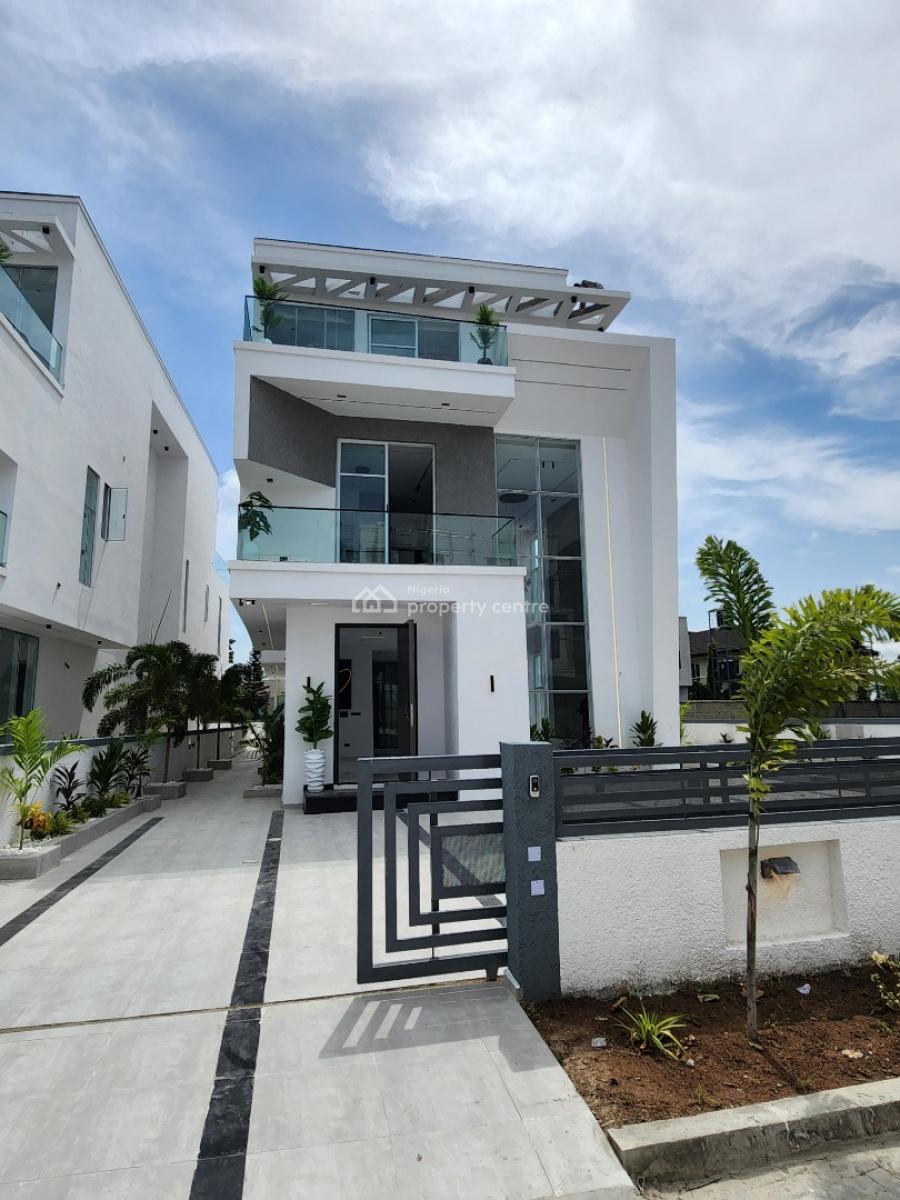 Luxury 5 Bedroom Detached Duplex with Bq, Pool, Cinema, Gym, Osapa, Lekki, Lagos, Detached Duplex for Sale
