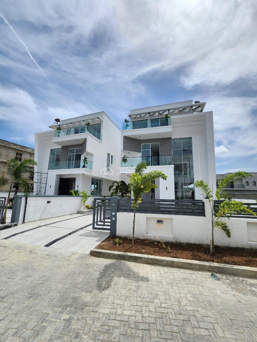 Luxury 5 Bedroom Detached Duplex with Bq, Pool, Cinema, Gym, Osapa, Lekki, Lagos, Detached Duplex for Sale