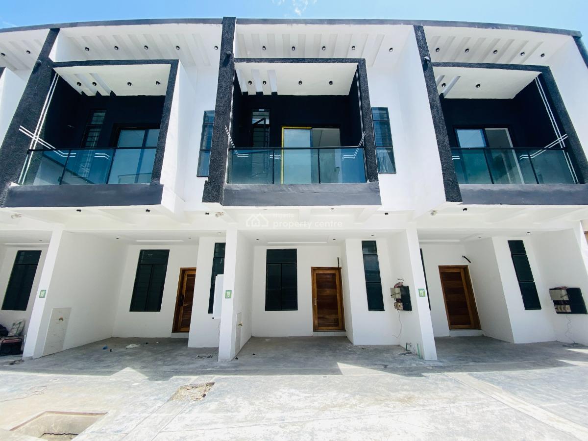 Luxury 4 Bedroom Terrace Duplex, Chevron, Lekki, Lagos, Terraced Duplex for Sale