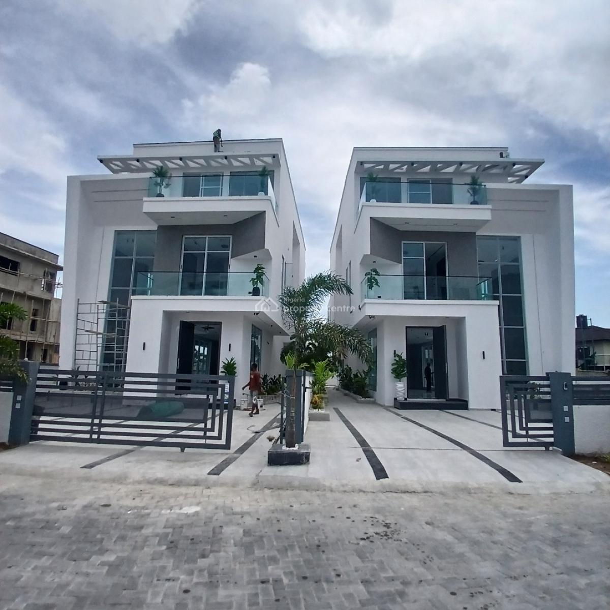 5 Bedroom Detached Duplex with Swimming Pool, Feautures a Rooftop Lounge,private Cinema,, Osapa, Lekki, Lagos, Detached Duplex for Sale