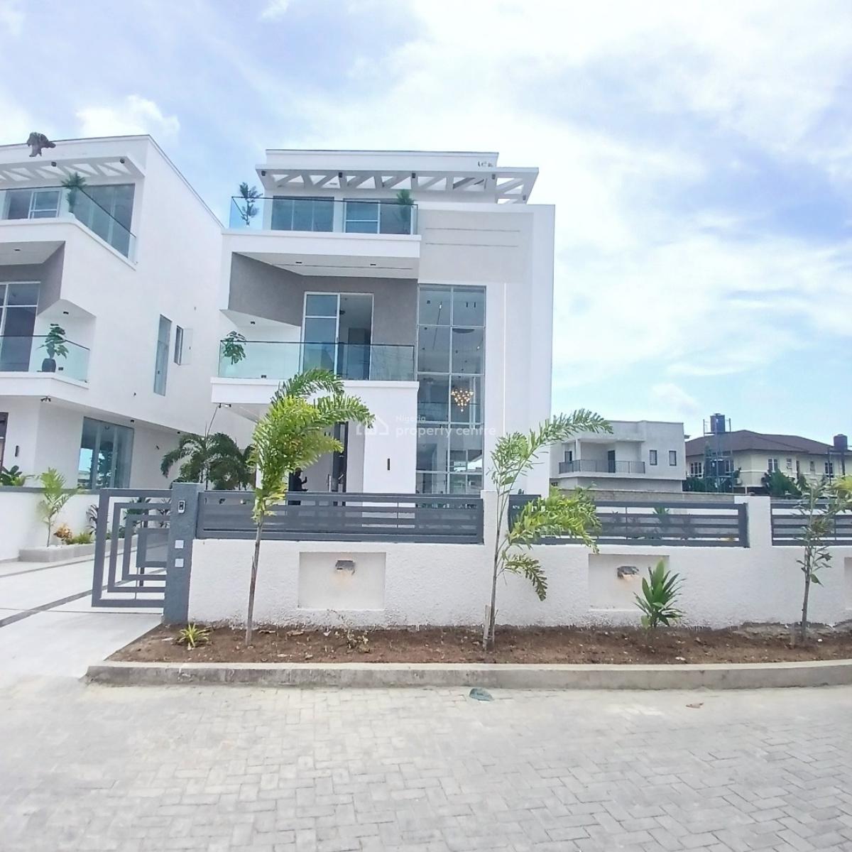 5 Bedroom Detached Duplex with Swimming Pool, Feautures a Rooftop Lounge,private Cinema,, Osapa, Lekki, Lagos, Detached Duplex for Sale