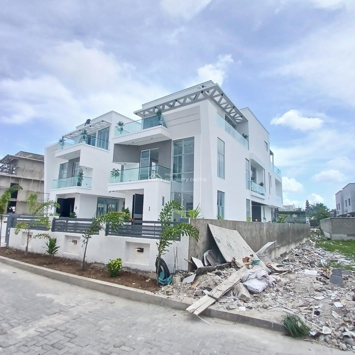 5 Bedroom Detached Duplex with Swimming Pool, Feautures a Rooftop Lounge,private Cinema,, Osapa, Lekki, Lagos, Detached Duplex for Sale