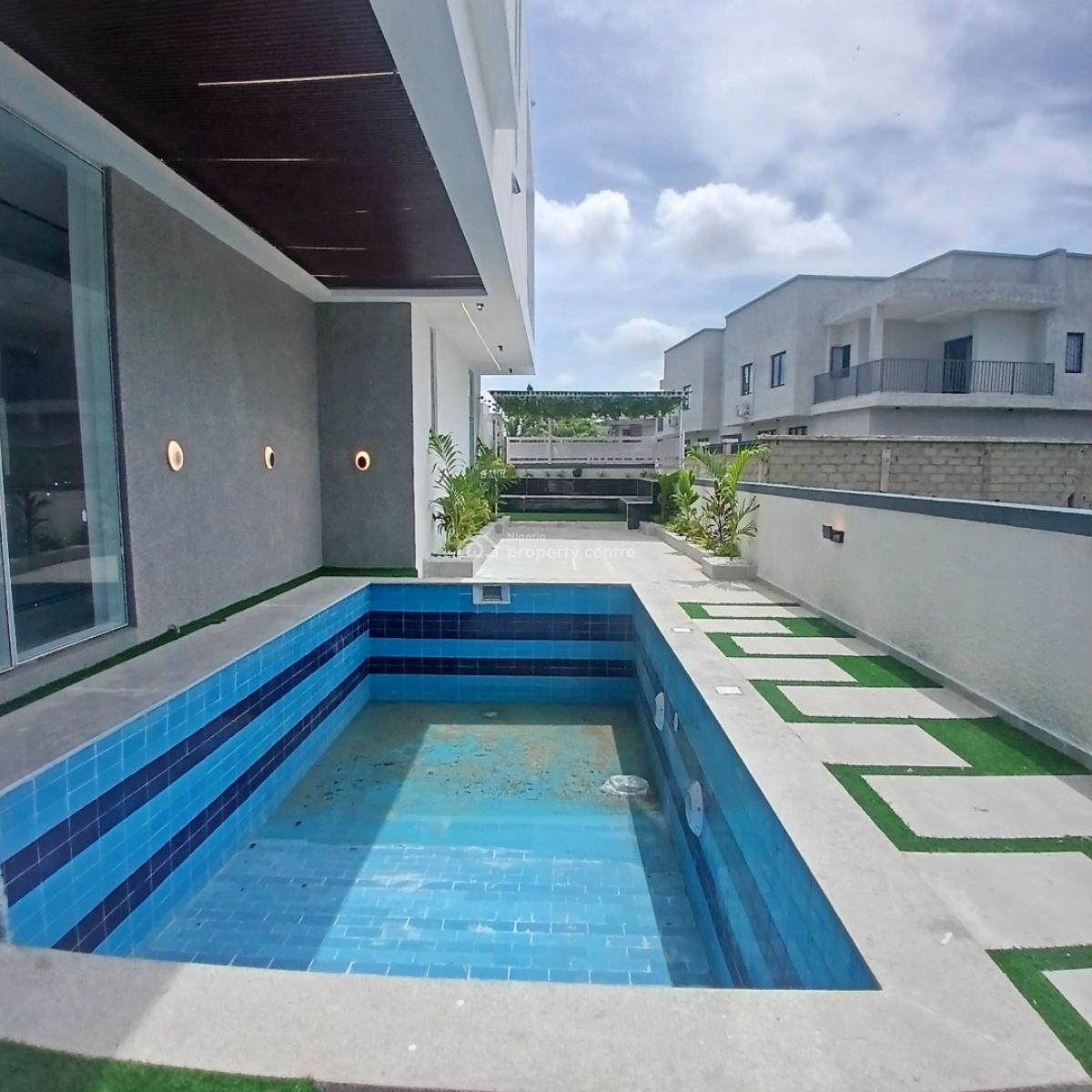 5 Bedroom Detached Duplex with Swimming Pool, Feautures a Rooftop Lounge,private Cinema,, Osapa, Lekki, Lagos, Detached Duplex for Sale