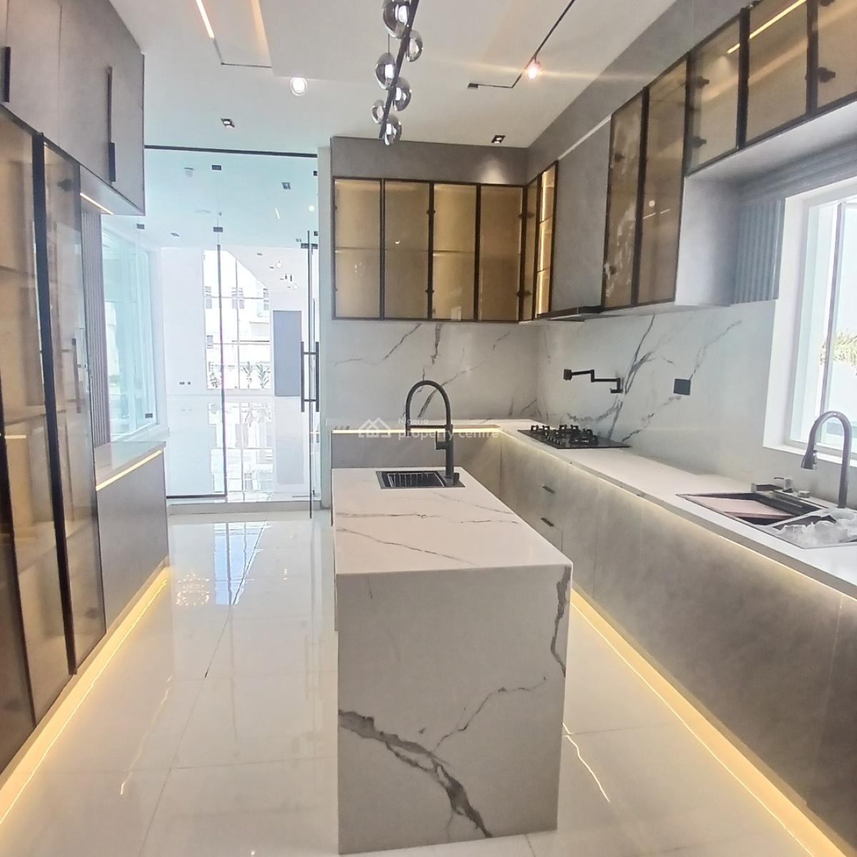 5 Bedroom Detached Duplex with Swimming Pool, Feautures a Rooftop Lounge,private Cinema,, Osapa, Lekki, Lagos, Detached Duplex for Sale