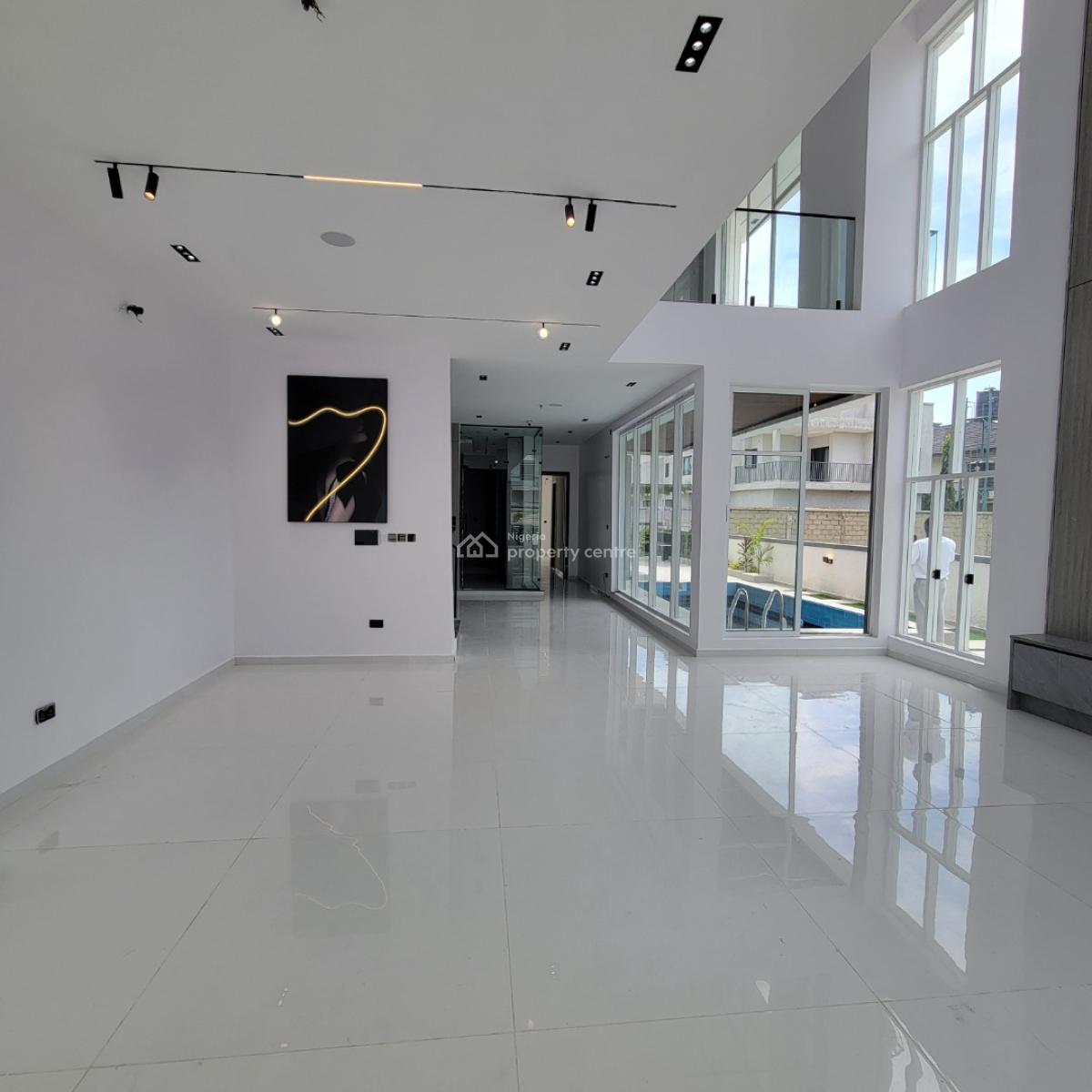 Beautiful 5 Bedroom Duplex with a Bq, Pool, Osapa, Lekki, Lagos, Detached Duplex for Sale