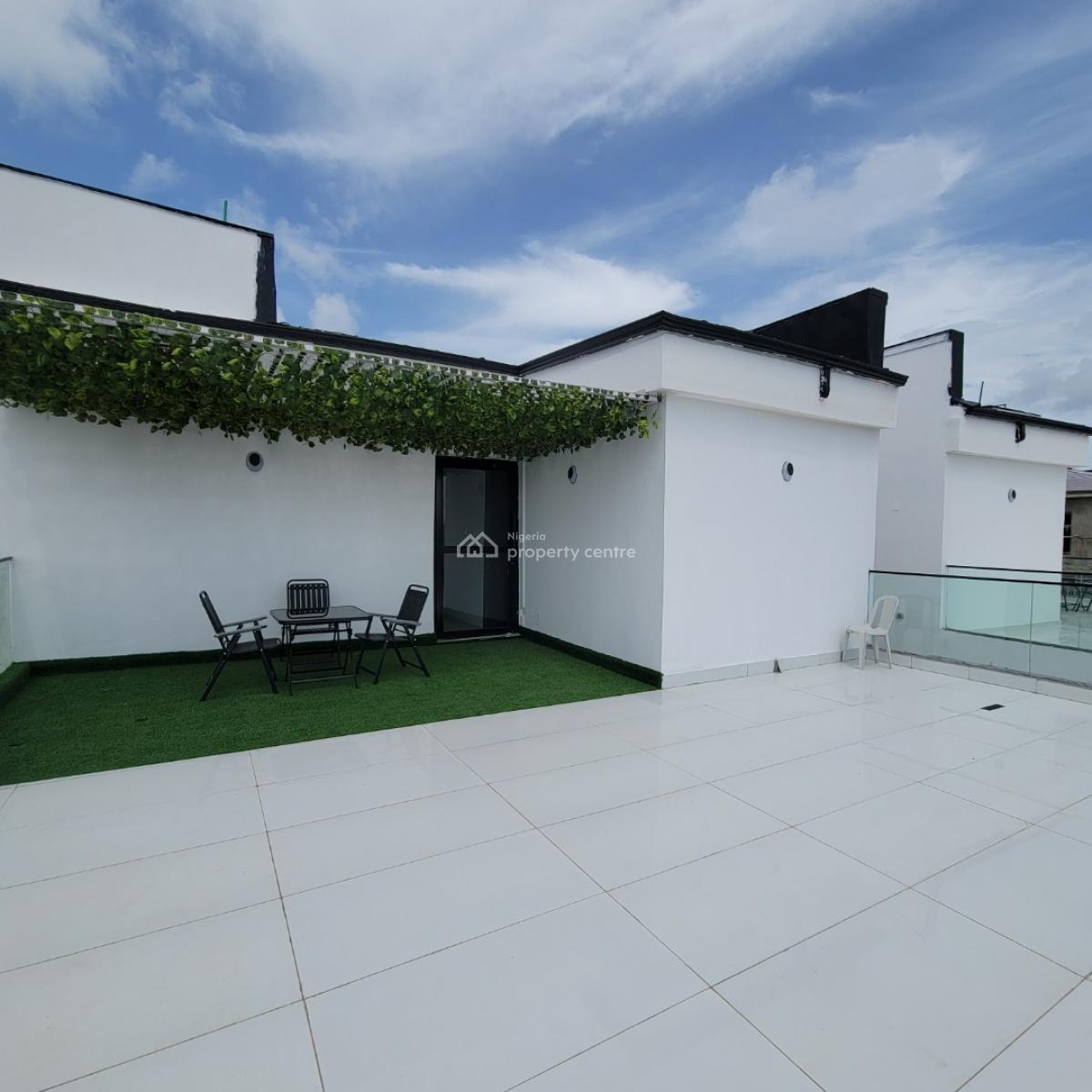 Beautiful 5 Bedroom Duplex with a Bq, Pool, Osapa, Lekki, Lagos, Detached Duplex for Sale