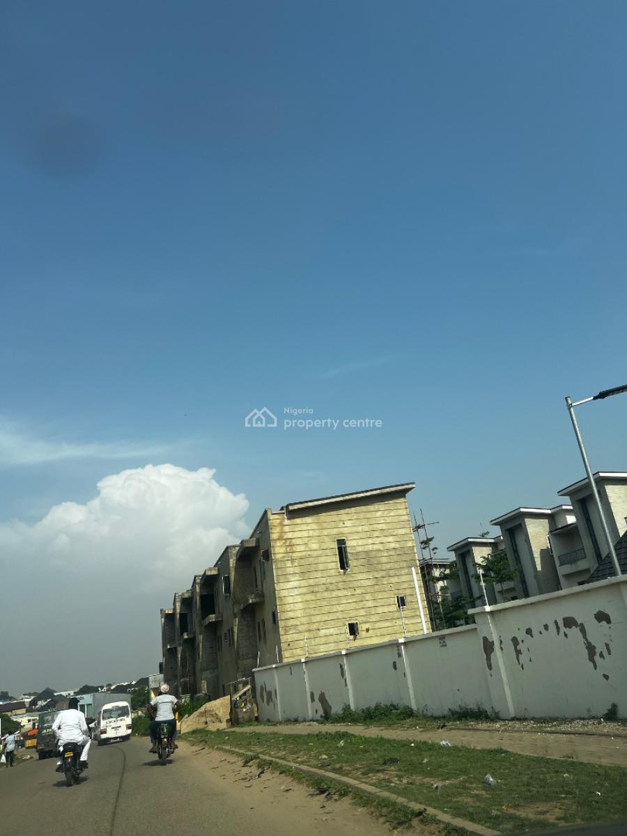 4 Bedroom Terrace Duplex Corner Piece Carcass, Off Linda Chalker Street, Guzape District, Abuja, Terraced Duplex for Sale