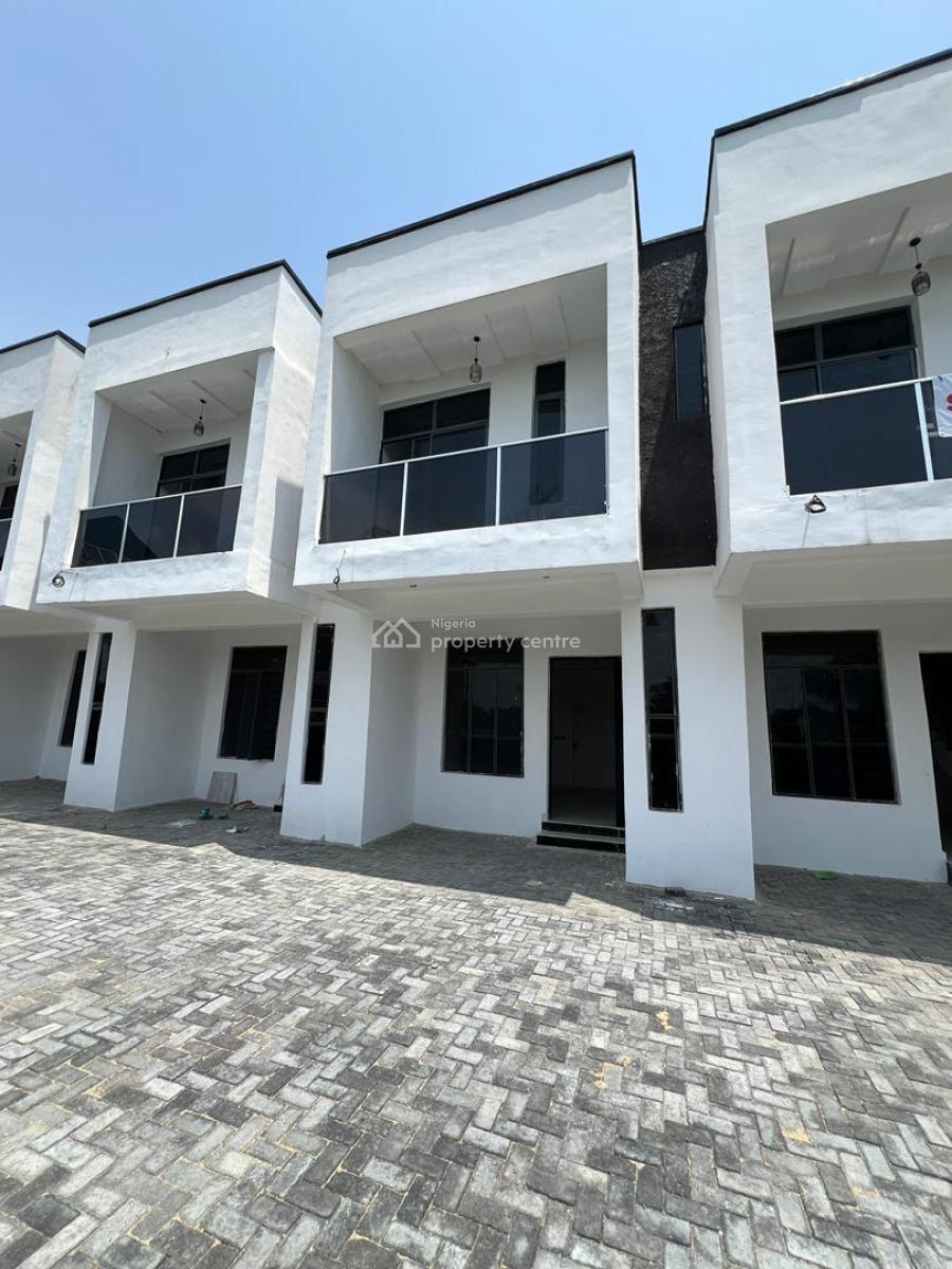 Brand New 3-bedroom Terrace Duplex -- Lekki Scheme 2, Lekki Scheme 2 Close to The Coastal Road – Easy Access to Lekki-epe, Ajah, Lagos, Terraced Duplex for Rent
