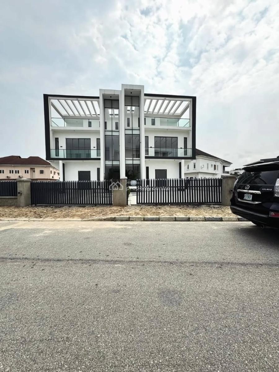 5 Bedroom Semi Detached Duplex with Pentfloor, Pool, Bq, Lakeview Park 1 Estate, Vgc, Lekki, Lagos, Semi-detached Duplex for Sale