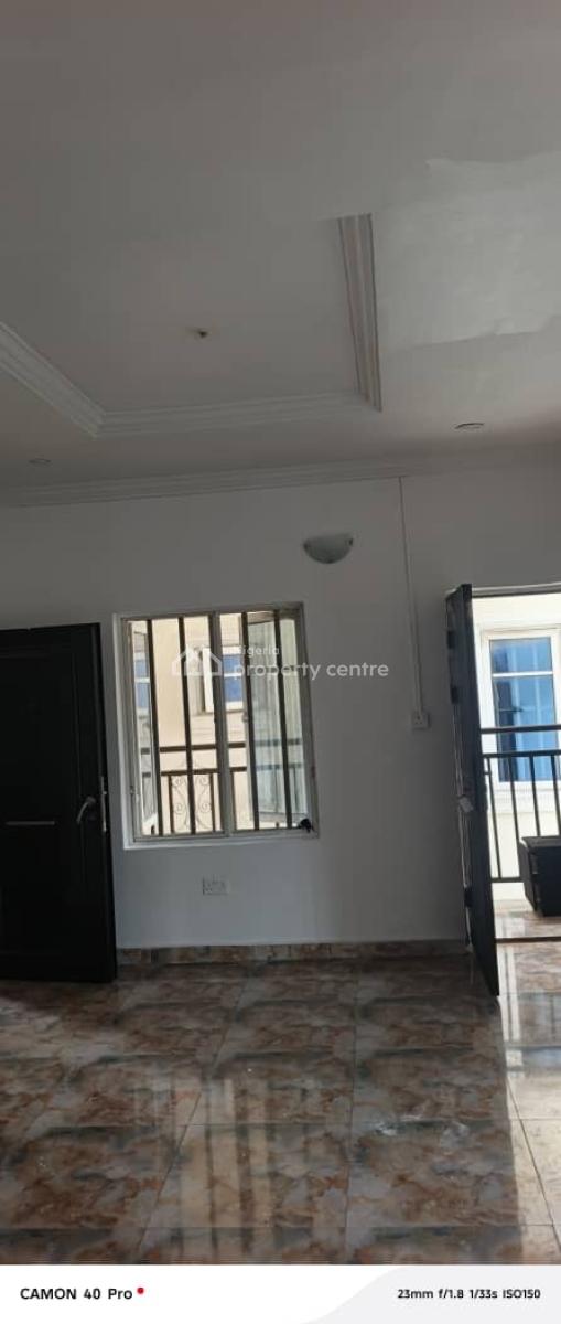 Standard Mini Flats Upstairs with Prepaid Meter Pop Finishing, Akins Addo Road Ajah, Ajah, Lagos, Mini Flat (room and Parlour) for Rent