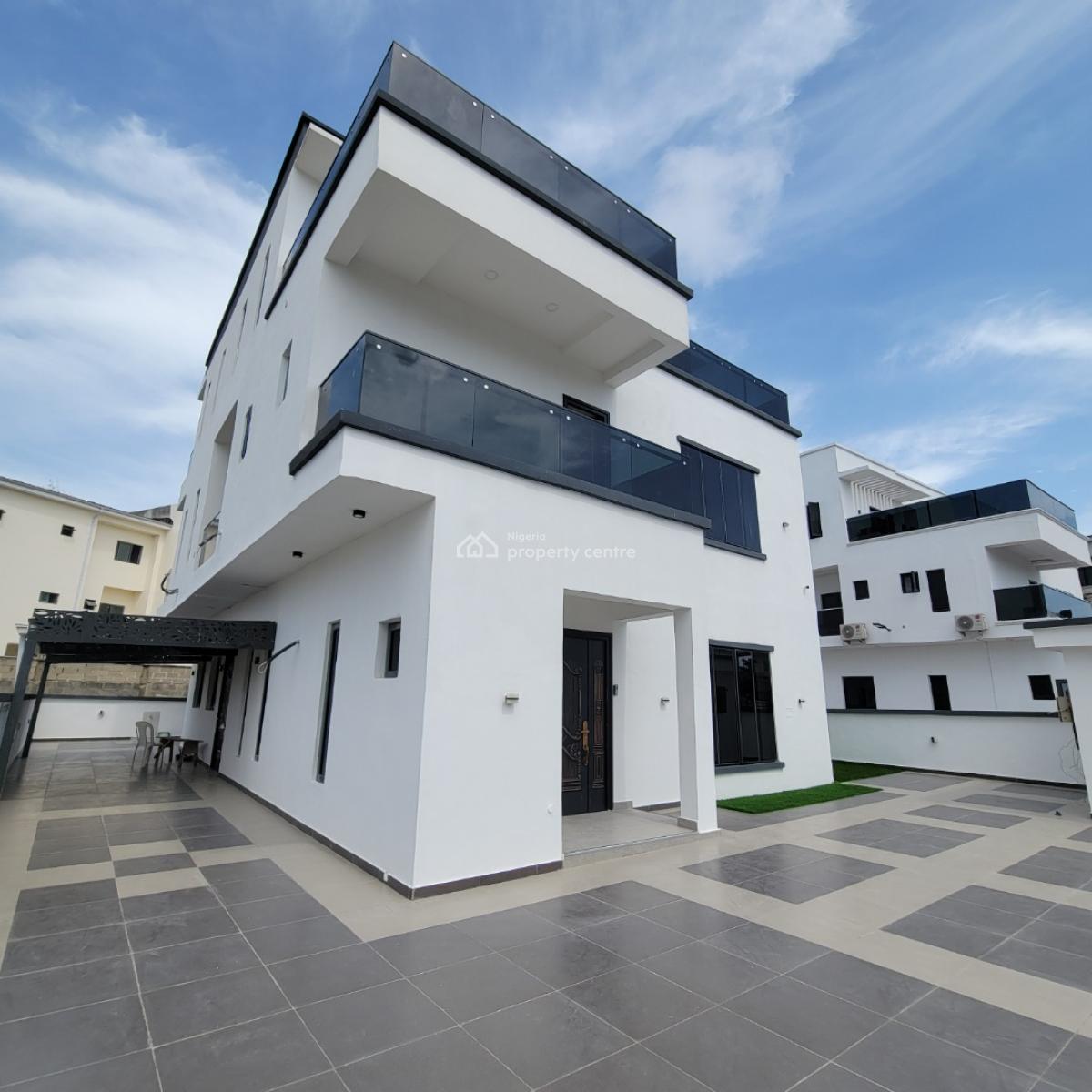 4 Bedroom Duplex with a Bq Within a Serene Environment, Osapa, Lekki, Lagos, House for Sale