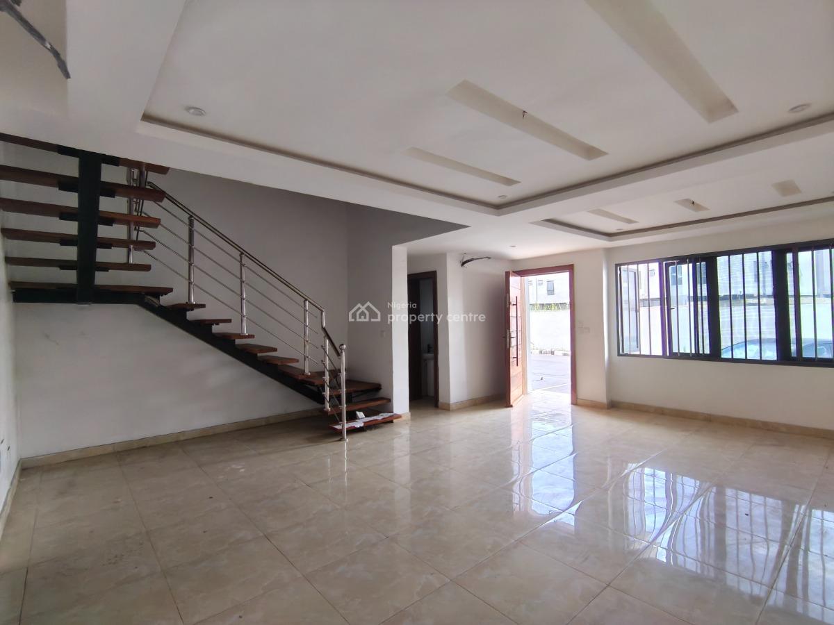 Brand New 4 Bedroom Terrace Duplex + 1 Room Bq, Lekki Phase 1, Lekki, Lagos, Terraced Duplex for Rent