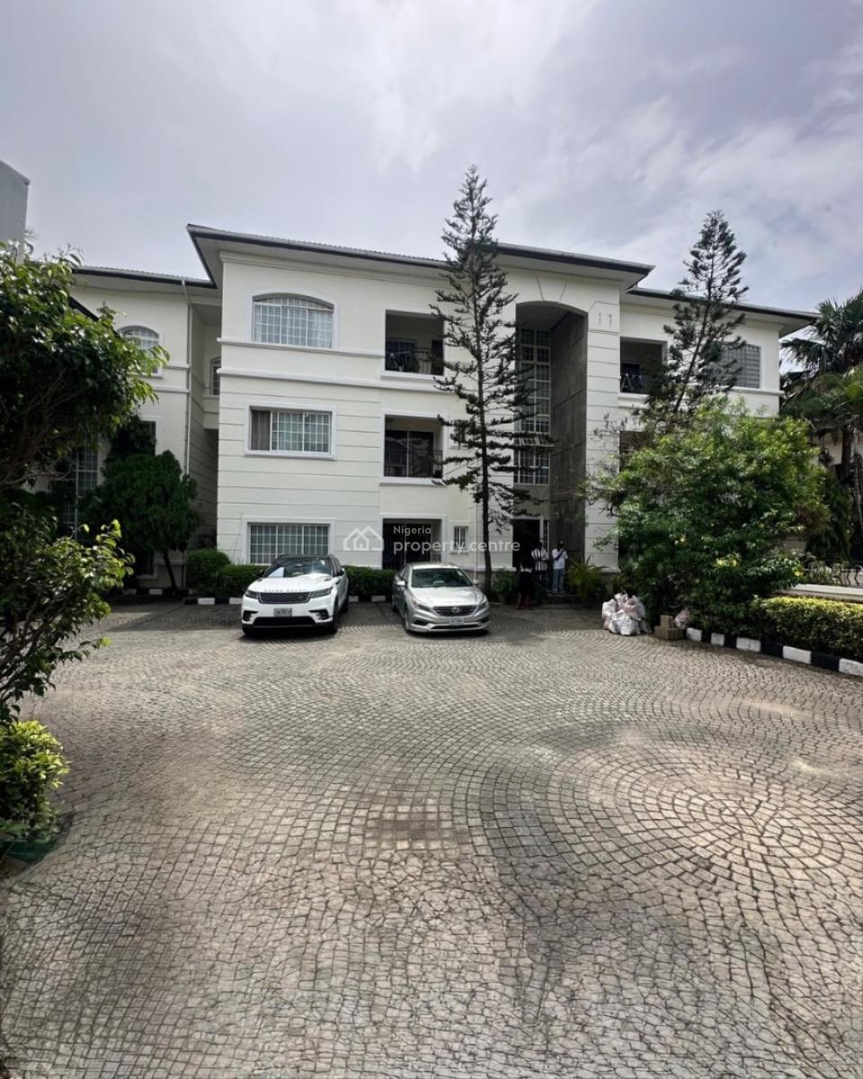 Fully Serviced 3 Bedroom Apartment with Pool & Gym, Banana Island, Ikoyi, Lagos, Flat / Apartment for Rent