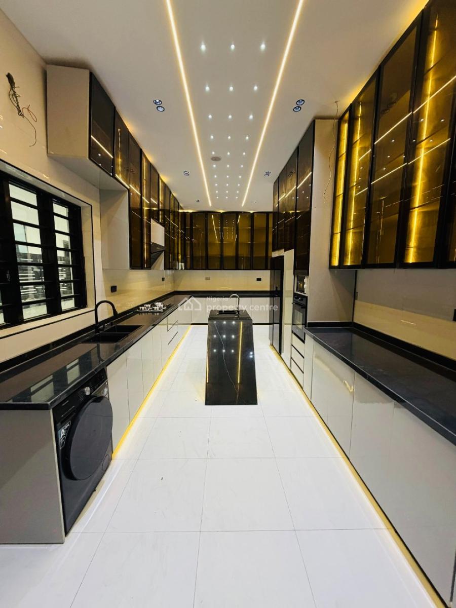 Well Built Luxury Fully Automated 5 Bedroom Fully Detached Duplex, Chevron, Lekki, Lagos, Detached Duplex for Sale