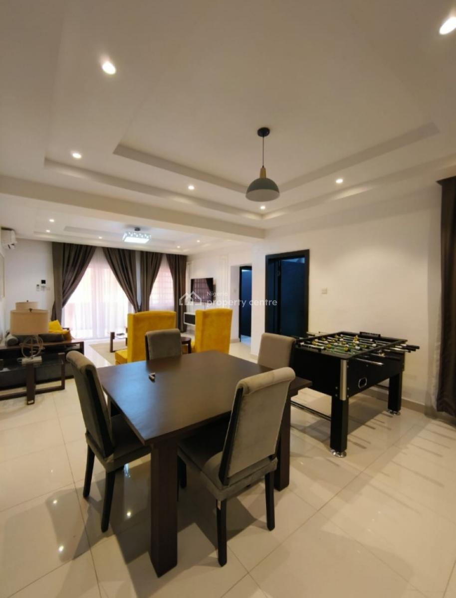 Luxury & Spacious Furnished 3 Bedroom Apartment with Bq, Ikate Elegushi, Lekki, Lagos, Flat / Apartment for Rent