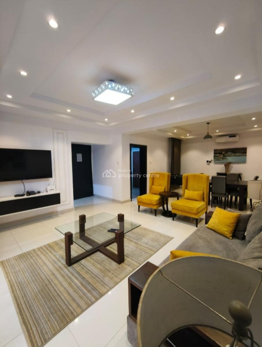Luxury & Spacious Furnished 3 Bedroom Apartment with Bq, Ikate Elegushi, Lekki, Lagos, Flat / Apartment for Rent