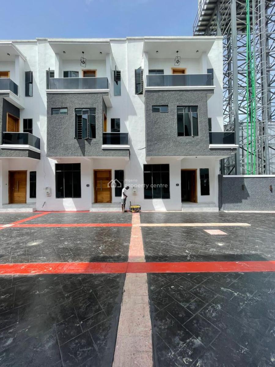 4 Bedroom Terraced Duplex, Chevy View Estate, Chevron, Lekki, Lagos, Terraced Duplex for Sale