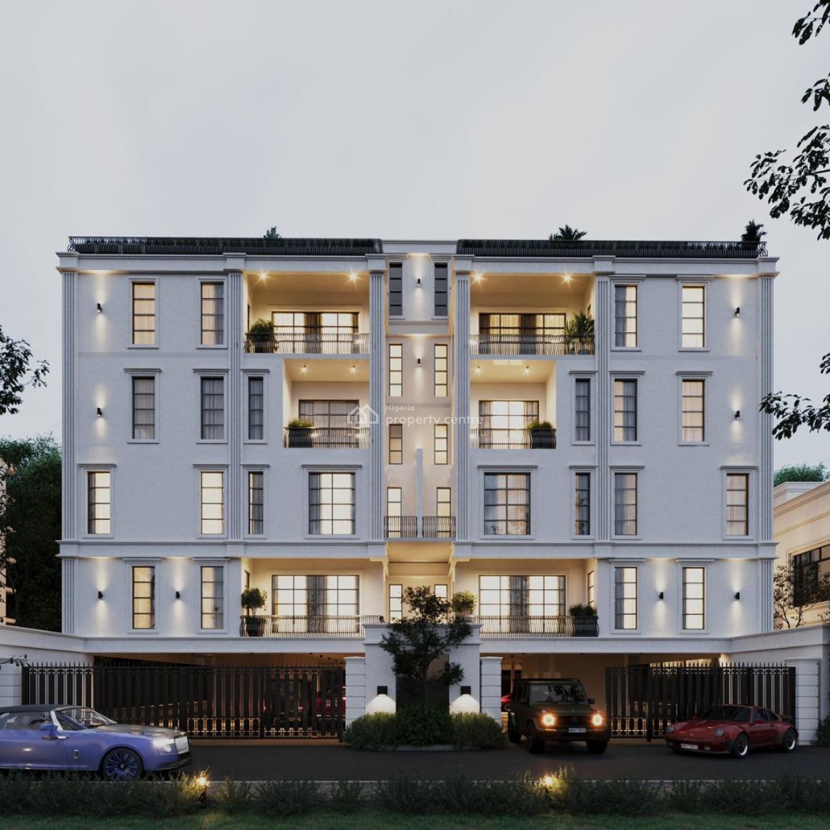 Luxury 4 Units -- 4 Bedroom Maisonettes with Bq, Lekki Phase 1, Lekki, Lagos, House for Sale
