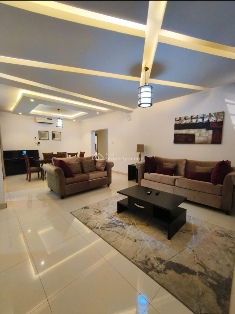 Massive & Well Furnished 3bed + Bq in a Serene Environment, Ikate, Lekki, Lagos, Flat / Apartment for Rent