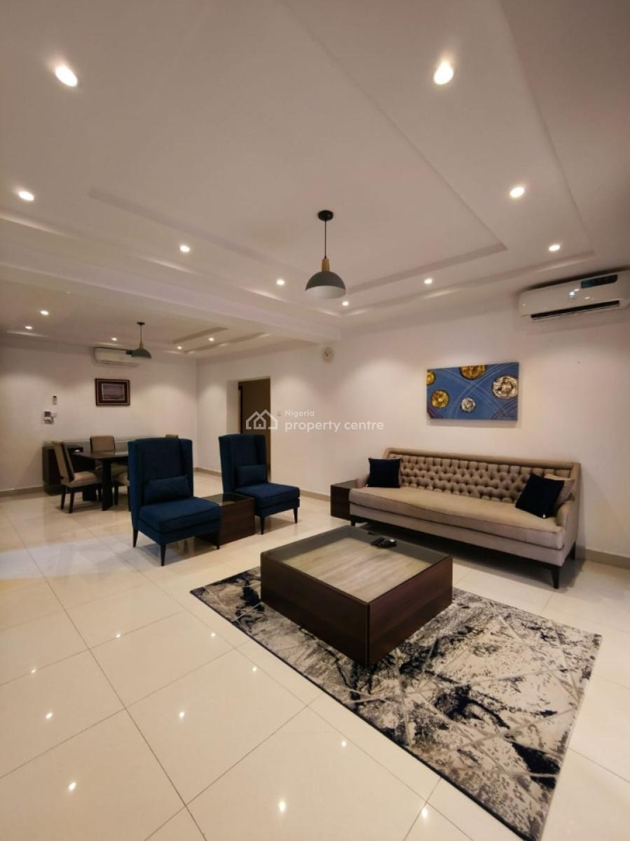 Massive & Well Furnished 3bed + Bq in a Serene Environment, Ikate, Lekki, Lagos, Flat / Apartment for Rent