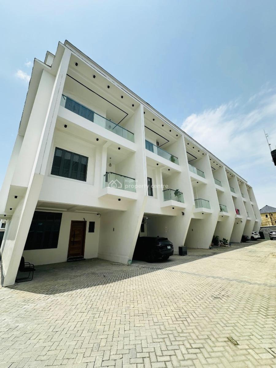 Brand New 4 Bedroom Terrace Duplex with Pool, Ikate, Lekki, Lagos, Terraced Duplex for Rent