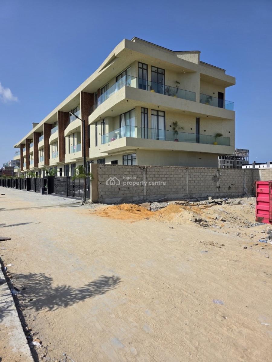 5 Bedroom Self Compound Terrace on Two Floors with Bq, Lekki Phase 1, Lekki, Lagos, Terraced Duplex for Sale