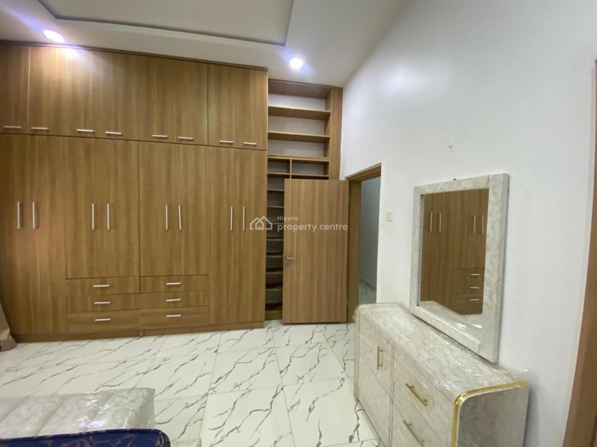 Furnished and Serviced 3 Bedroom, Along Jahi Road, Kado, Abuja, Detached Bungalow for Rent