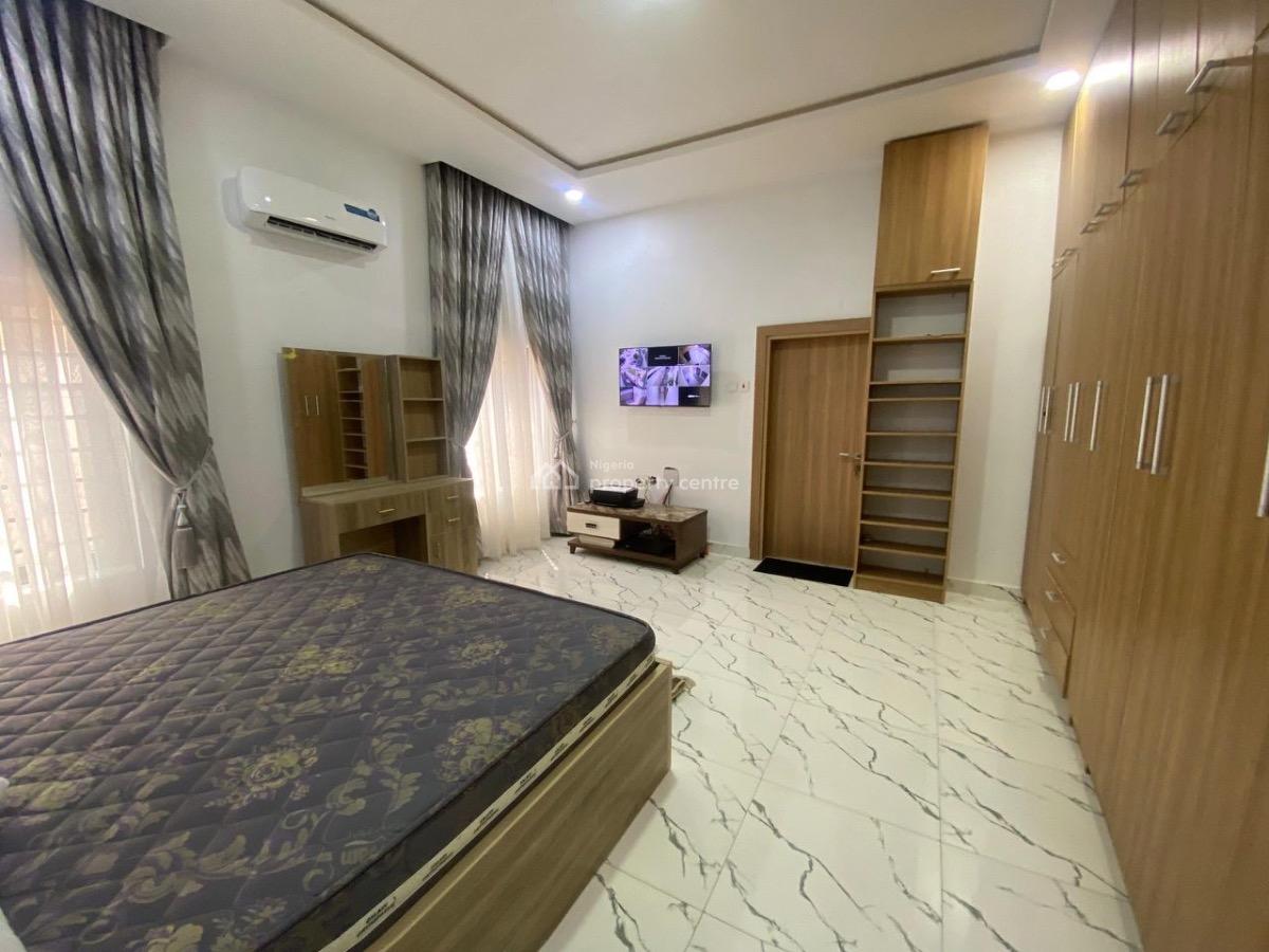 Furnished and Serviced 3 Bedroom, Along Jahi Road, Kado, Abuja, Detached Bungalow for Rent