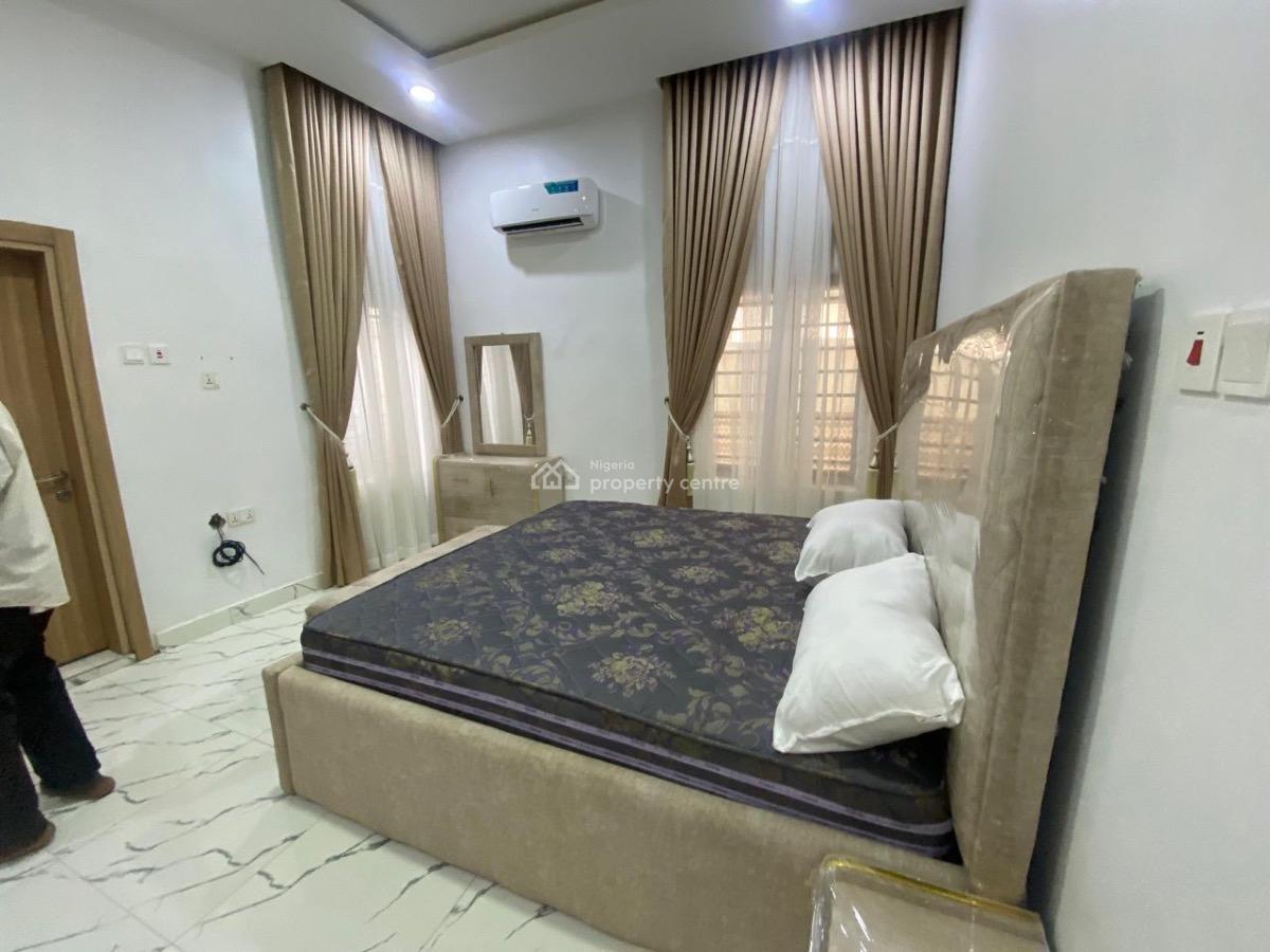 Furnished and Serviced 3 Bedroom, Along Jahi Road, Kado, Abuja, Detached Bungalow for Rent