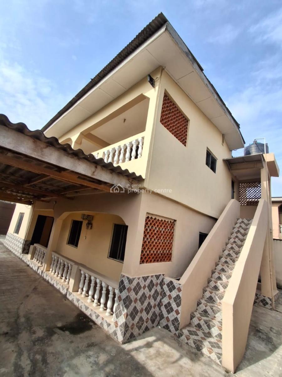Vacant Possession Standard and Spacious Block of 3 Flats, Cement, Ikeja, Lagos, Block of Flats for Sale