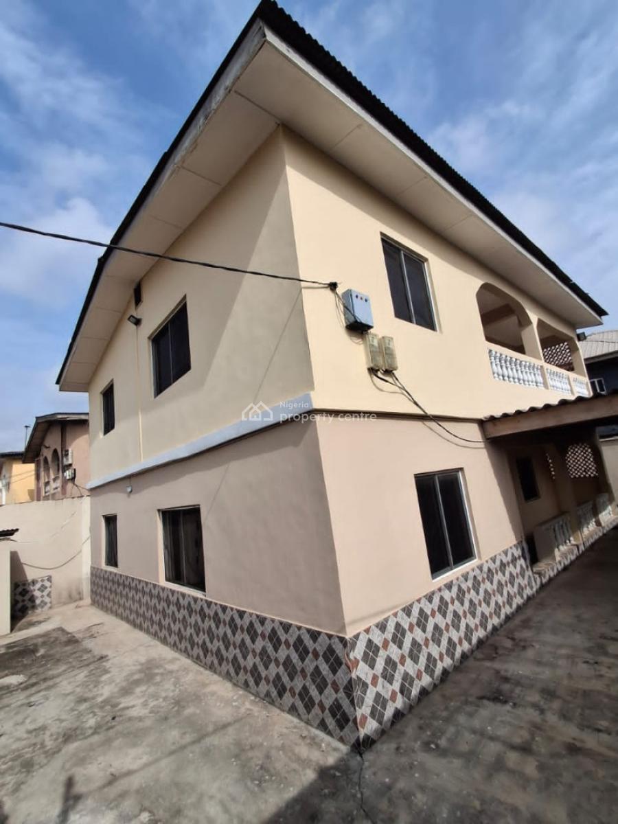 Vacant Possession Standard and Spacious Block of 3 Flats, Cement, Ikeja, Lagos, Block of Flats for Sale