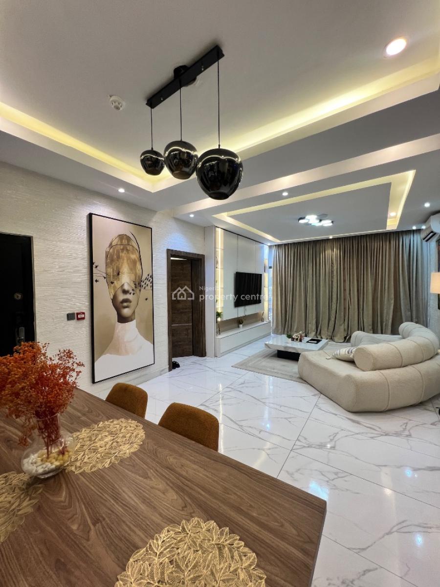 Luxury 2 Bedroom Apartment with Swimming Pool and Gym, Riverside, Banana Island, Ikoyi, Lagos, Flat / Apartment Short Let