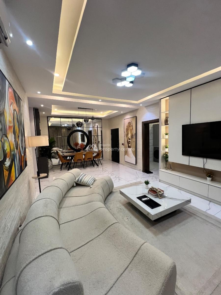 Luxury 2 Bedroom Apartment with Swimming Pool and Gym, Riverside, Banana Island, Ikoyi, Lagos, Flat / Apartment Short Let