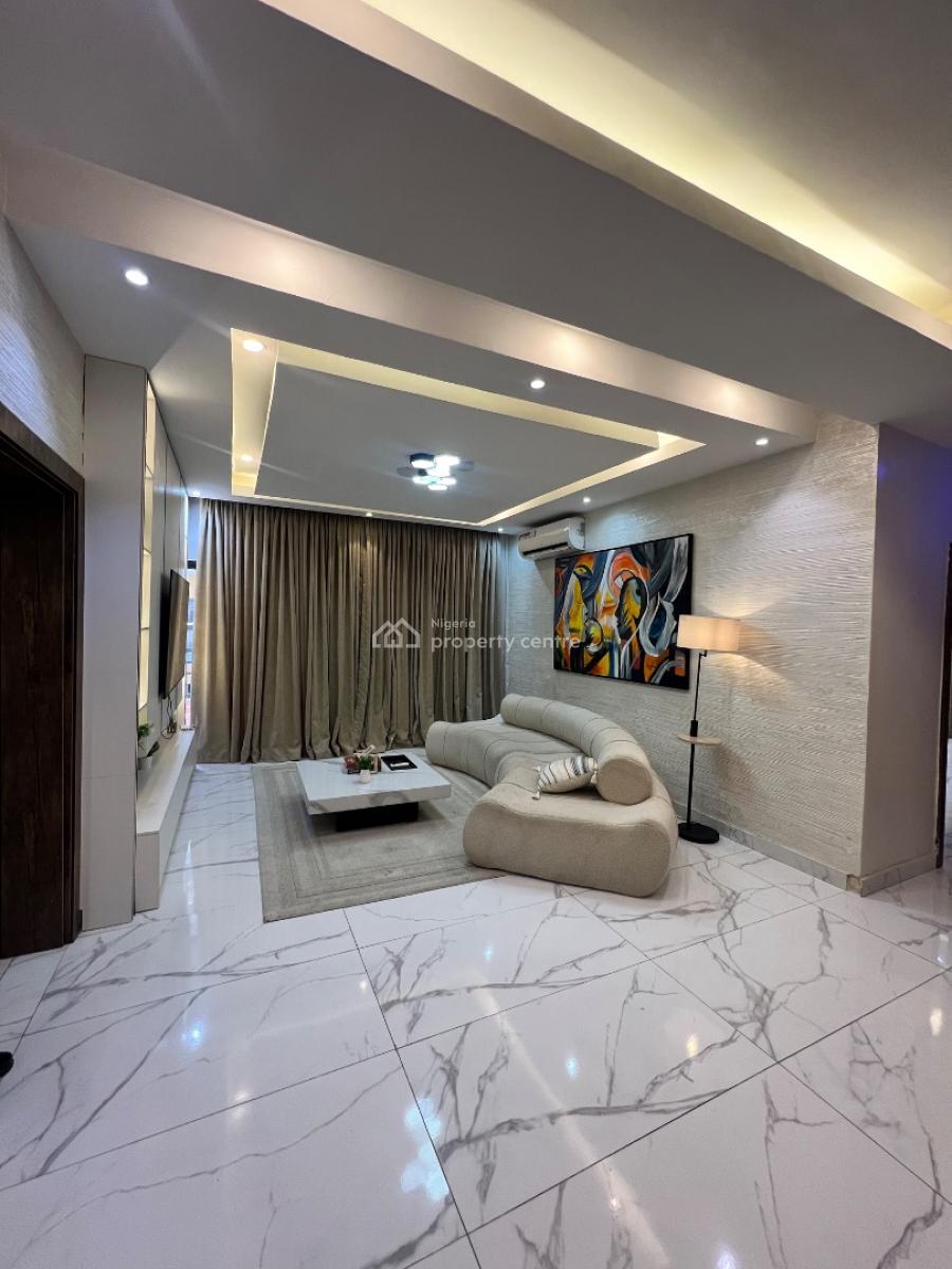 Luxury 2 Bedroom Apartment with Swimming Pool and Gym, Riverside, Banana Island, Ikoyi, Lagos, Flat / Apartment Short Let