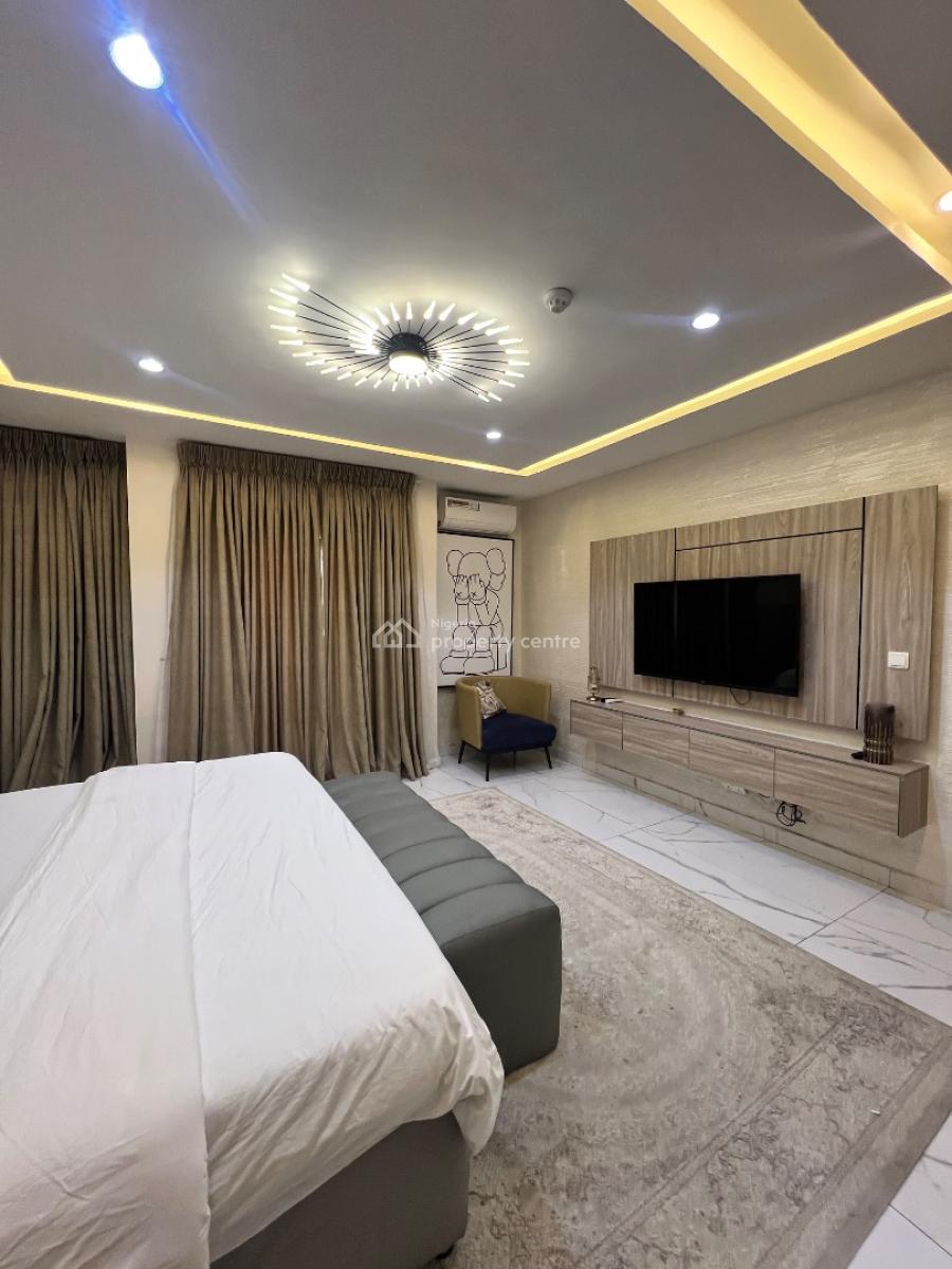Luxury 2 Bedroom Apartment with Swimming Pool and Gym, Riverside, Banana Island, Ikoyi, Lagos, Flat / Apartment Short Let